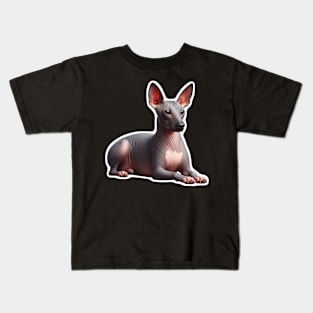 American Hairless Terrier Kids T-Shirt